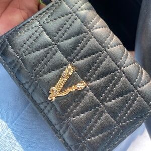 Black Versace Wallet
